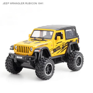 Jeeps Wrangler Rubicon Off-Road Alloy Model Car Toy Diecast 1/32 Scale