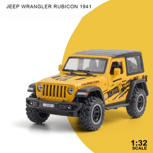 Jeeps Wrangler Rubicon Off-Road Alloy Model Car Toy Diecast 1/32 Scale