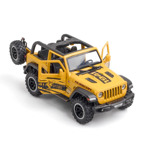 Jeeps Wrangler Rubicon Off-Road Alloy Model Car Toy Diecast 1/32 Scale