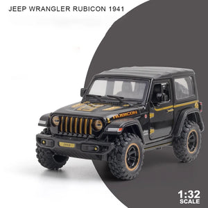 Jeeps Wrangler Rubicon Off-Road Alloy Model Car Toy Diecast 1/32 Scale