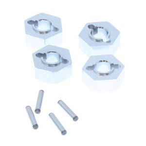 Redcat Racing 180016S Wheel Hex Mount W/Pins(2*10) 4P, Silver 180016s - RedcatRacing.Toys