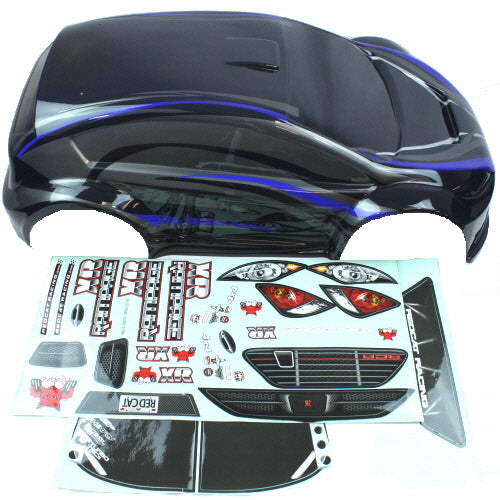 Redcat Racing ATV076-1 1/5  Rally Car Body, Rampage XR, Blue/Black ATV076-1 - RedcatRacing.Toys