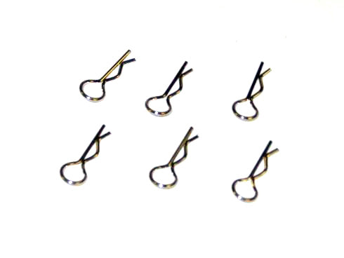 Redcat Racing 81014 Small Body Clips 6pcs 81014 - RedcatRacing.Toys