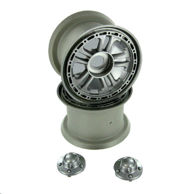 Redcat Racing RCL-P017 Crawler Spoke Rims with Caps - RedcatRacing.Toys