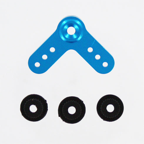 Redcat Racing 80236b Aluminum L-Shape Servo Horn, Blue 80236b - RedcatRacing.Toys